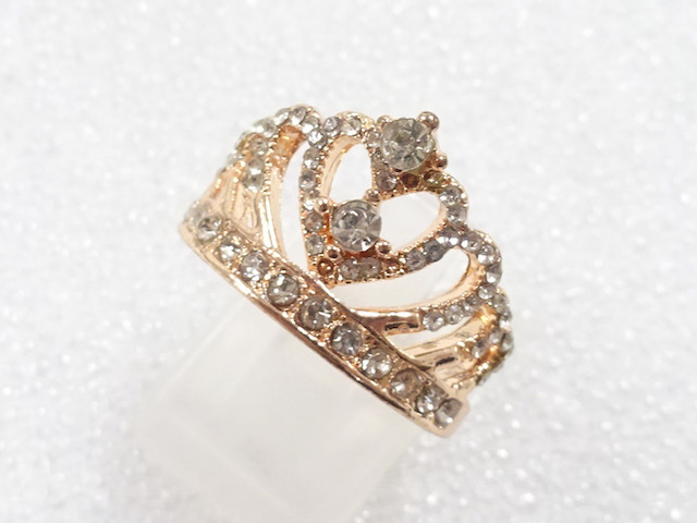 CRYSTAL FASHION RING / JP SIZE 16